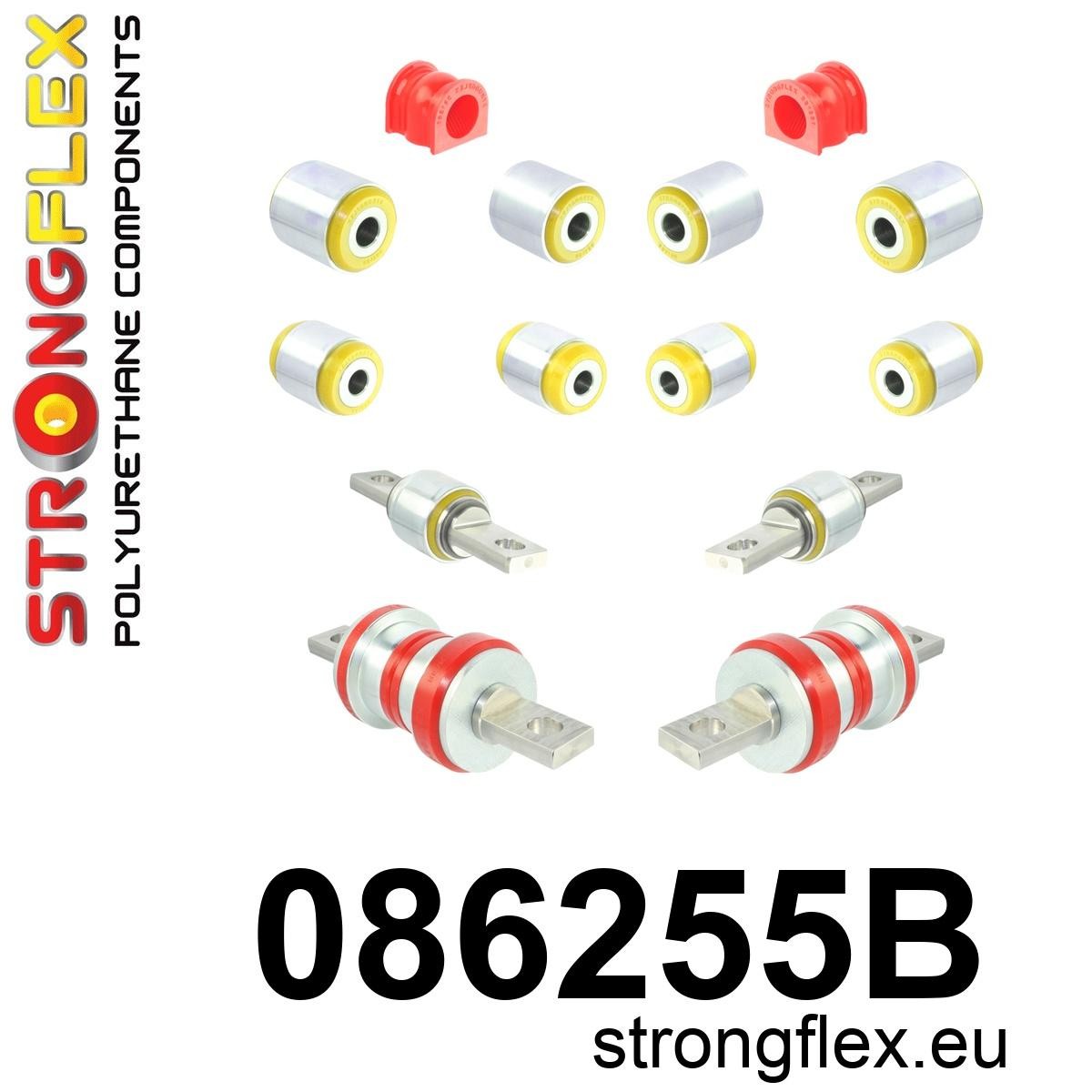 Kit de silentblock de suspensión trasera Honda Civic (086255B)