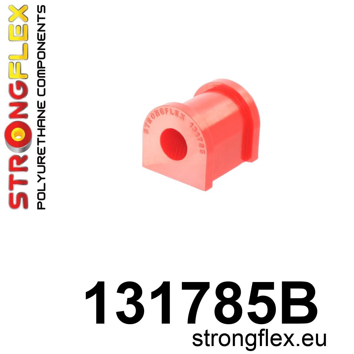 Silentblock de estabilizadora trasera Opel Calibra FWD YS3E 4x4 4x4 Senator (131785B)
