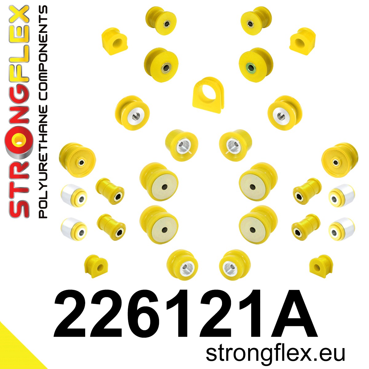 Kit completo de suspensión SPORT Audi A3 8L 8N 1M 1U 1J R32 Quattro 4x4 (226121A)