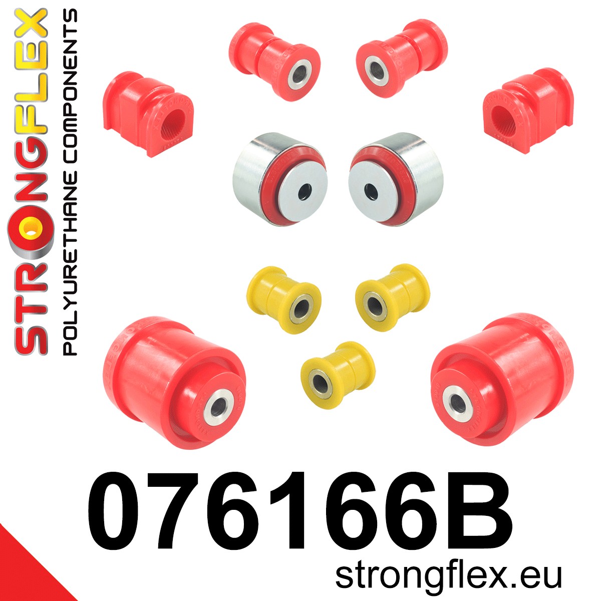 Kit completo de suspensión Ford Fiesta MK7 2 Demio B-Max EcoSport (076166B)