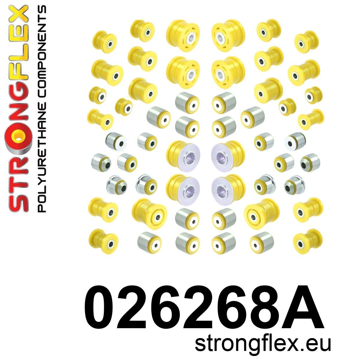 Kit completo de silentblocks de suspensión SPORT Porsche Cayenne Touareg (026268A)