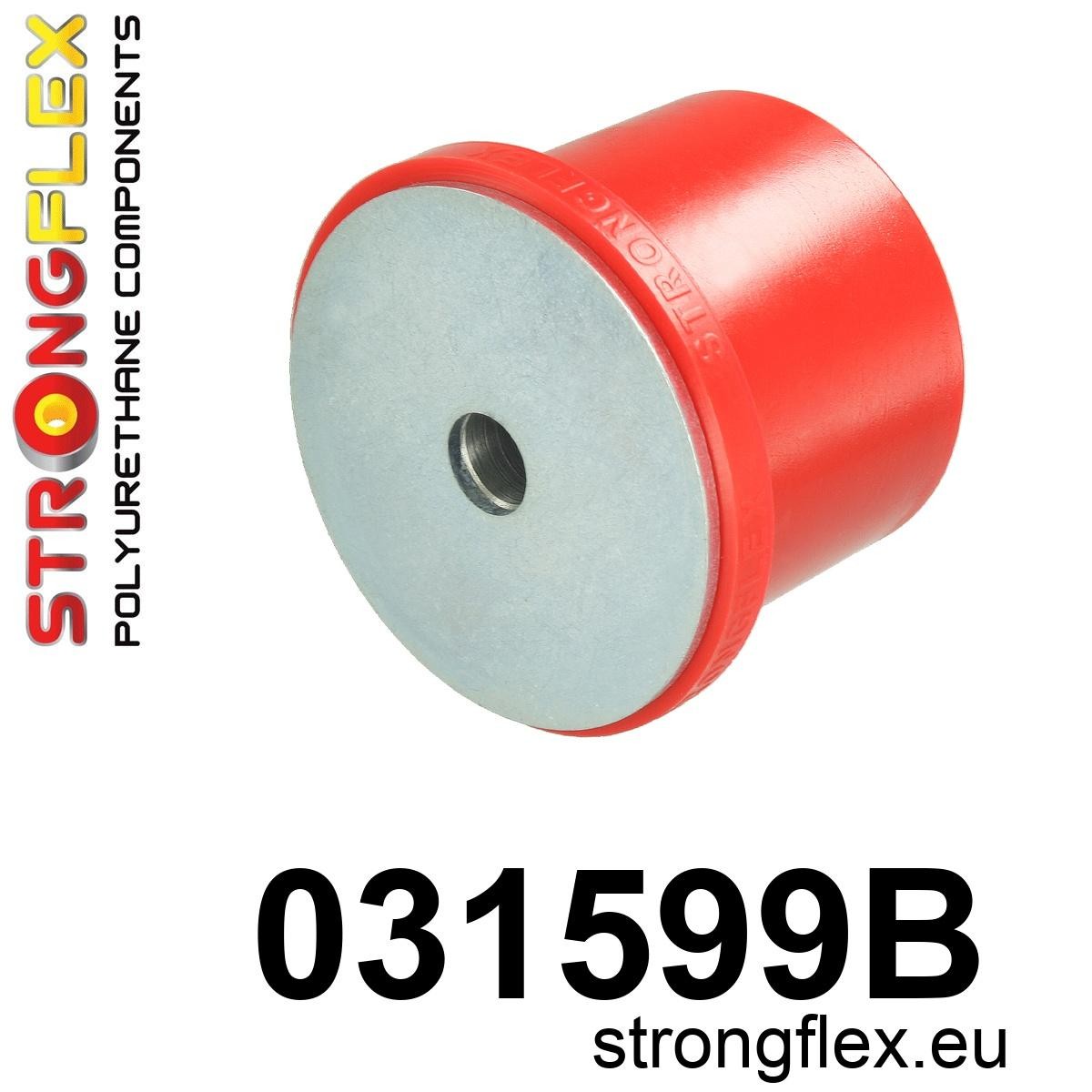 Silentblock trasero del soporte del diferencial trasero BMW Serie 1 E81 E82 (031599B)