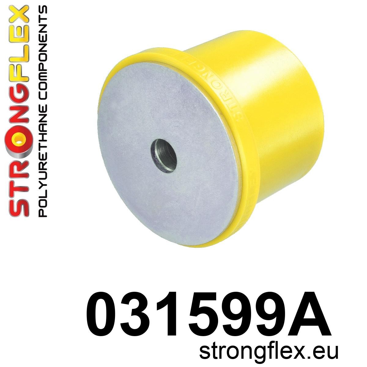 Silentblock trasero del soporte del diferencial trasero SPORT BMW Serie 1 (031599A)