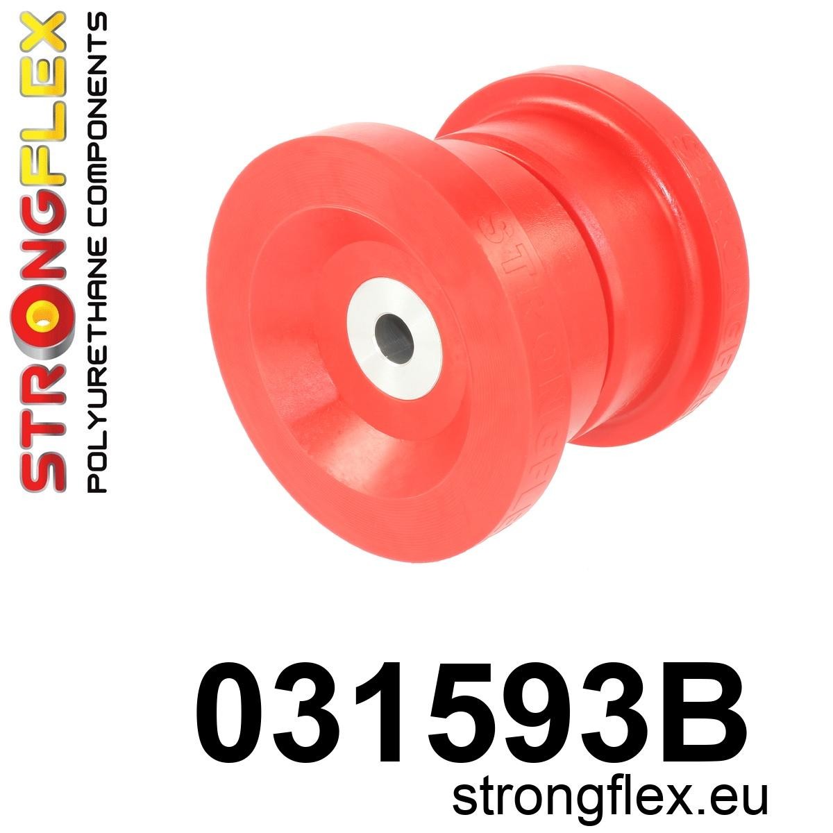 Silentblock delantero del subchasis trasero BMW Serie 1 E81 E82 E87 E88 F20 (031593B)