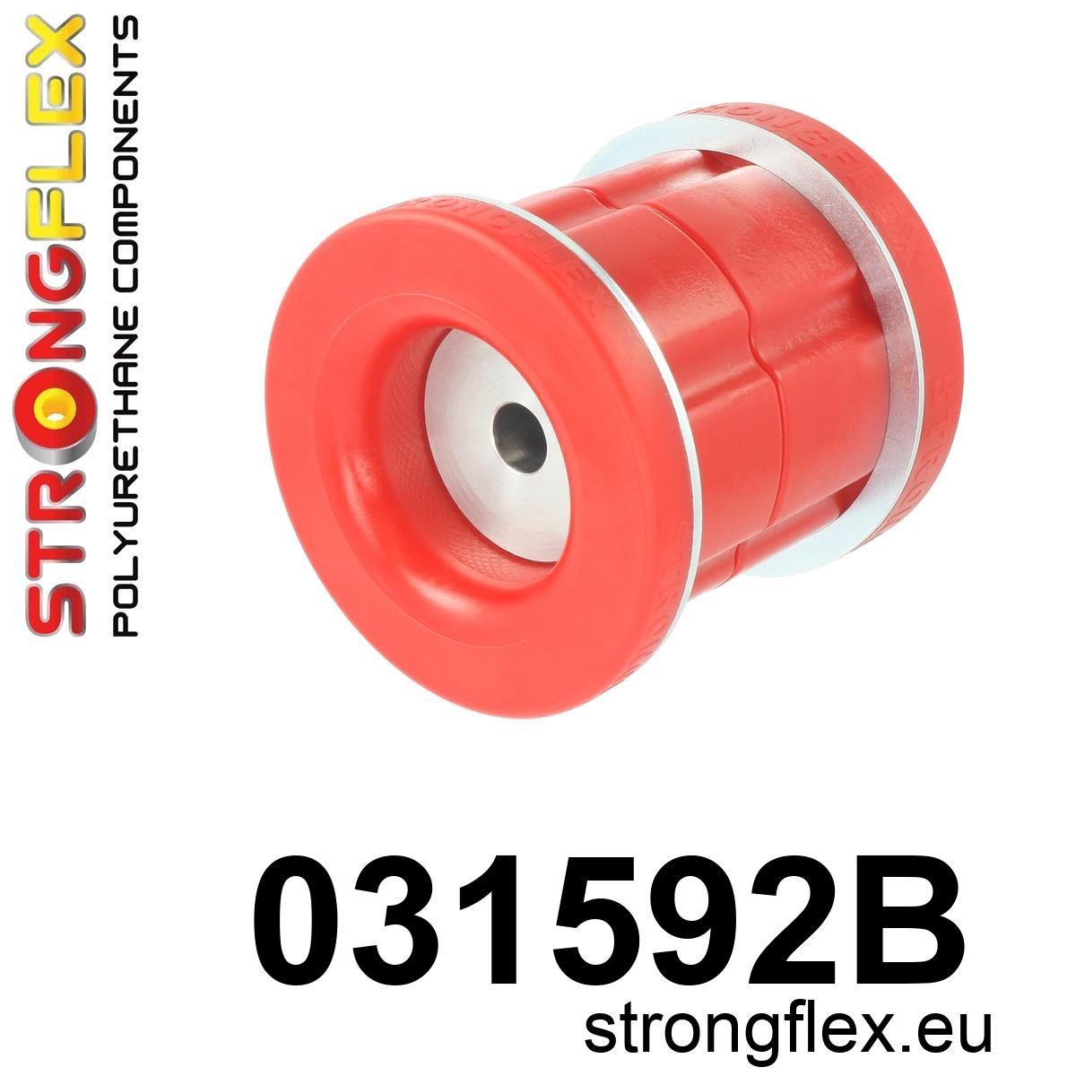 Silentblock delantero del subchasis trasero BMW Serie 1 E81 E82 E87 E88 F20 (031592B)