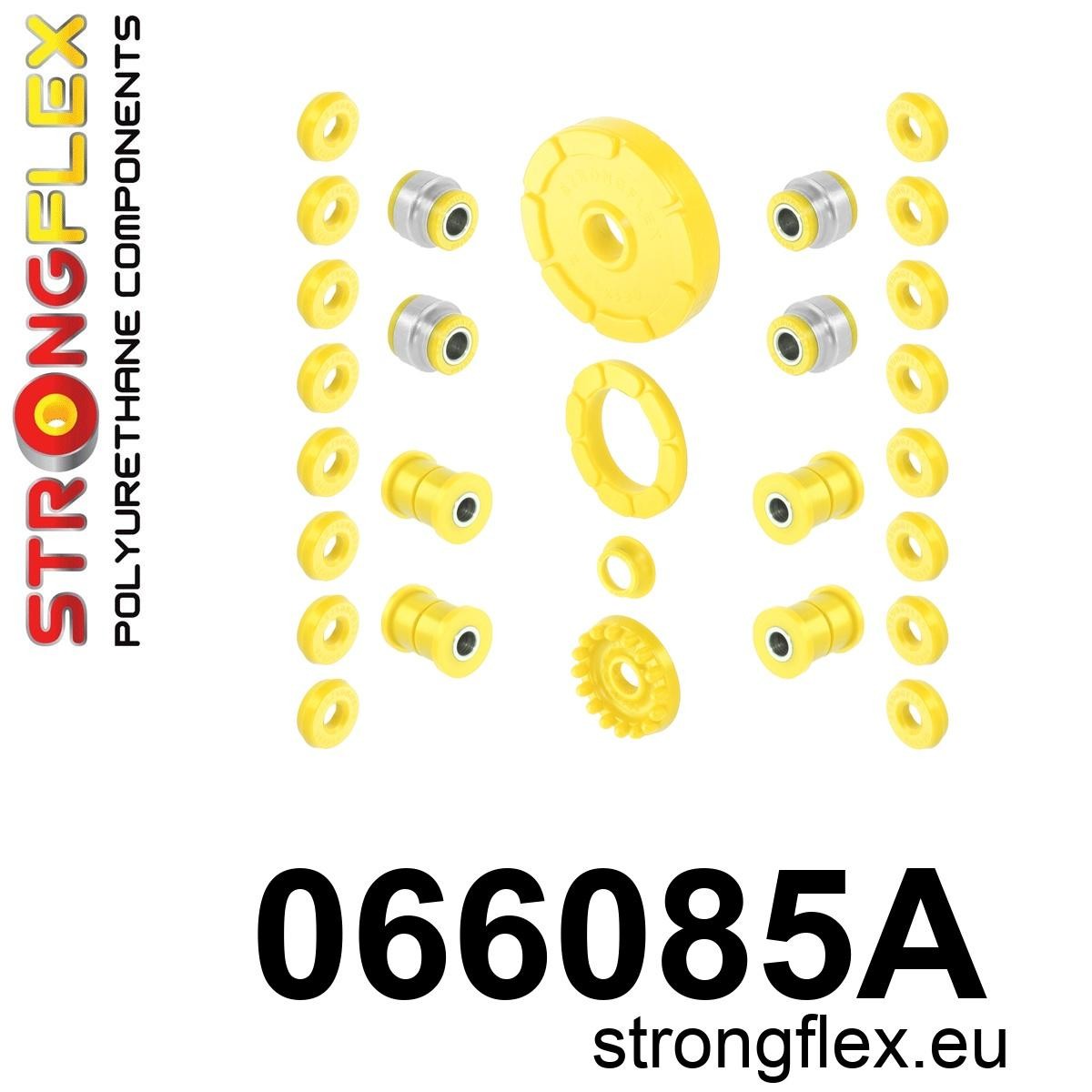 Kit completo de silentblocks de suspensión SPORT Fiat 126P (066085A)