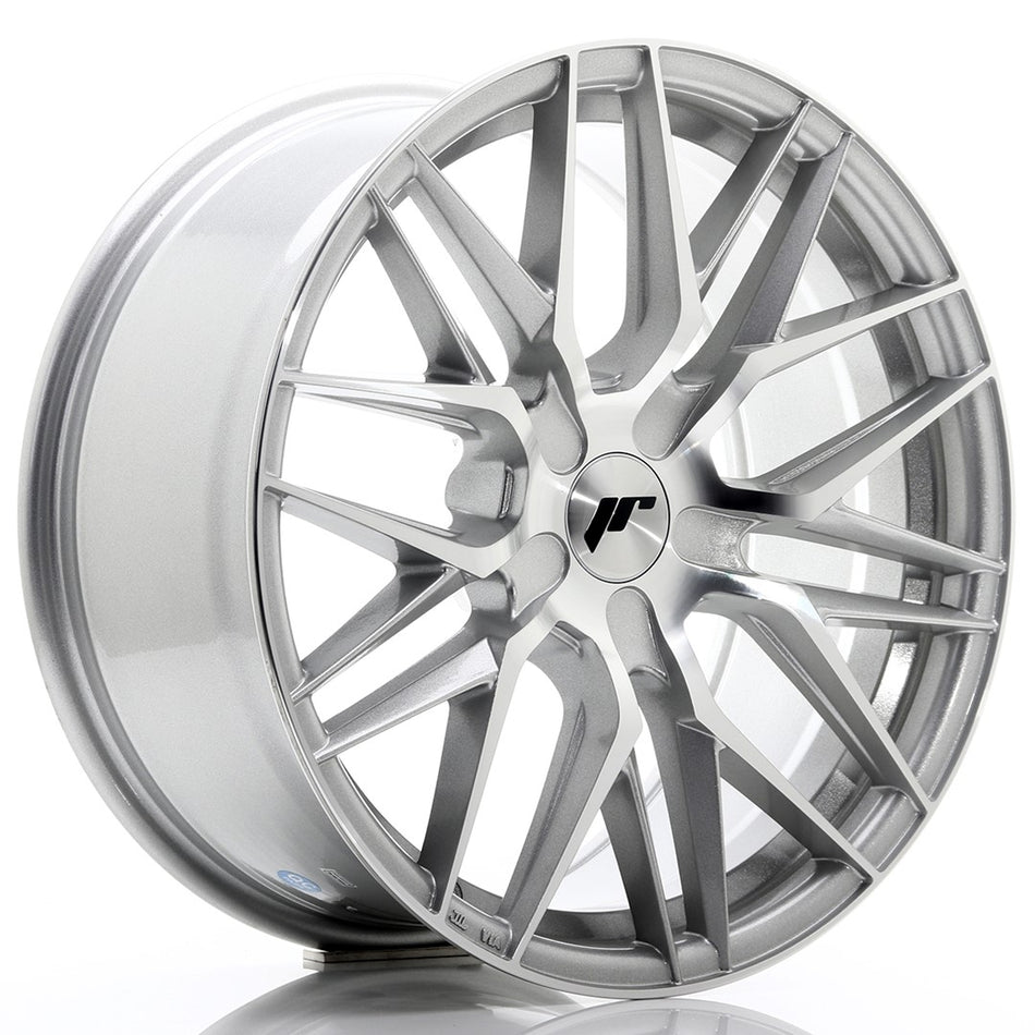 Japan Racing JR-28 18x8.5" (5 hole custom PCD) ET20-40, Silver