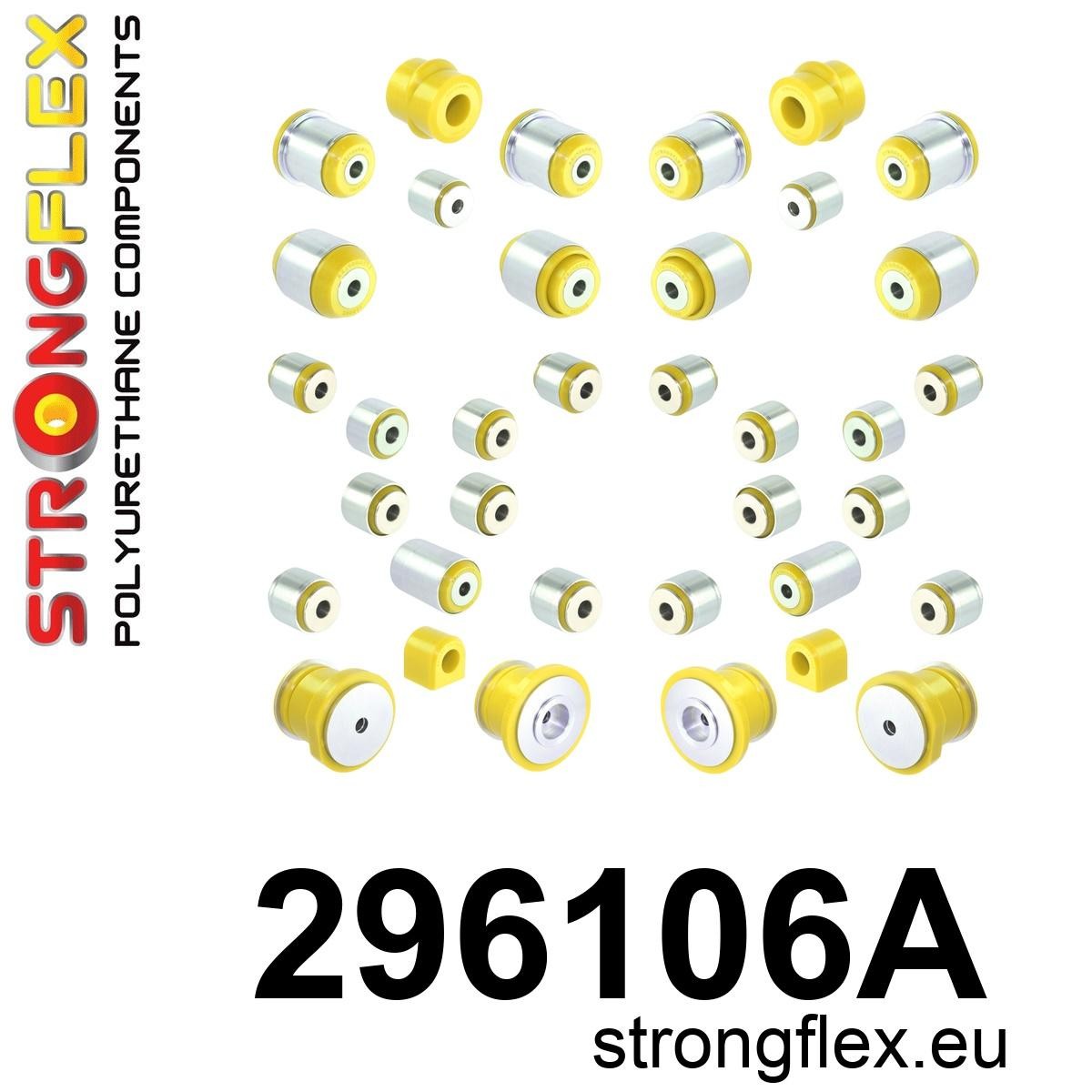 Kit completo de suspensión de poliuretano RWD SPORT Dodge Challenger III (296106A)