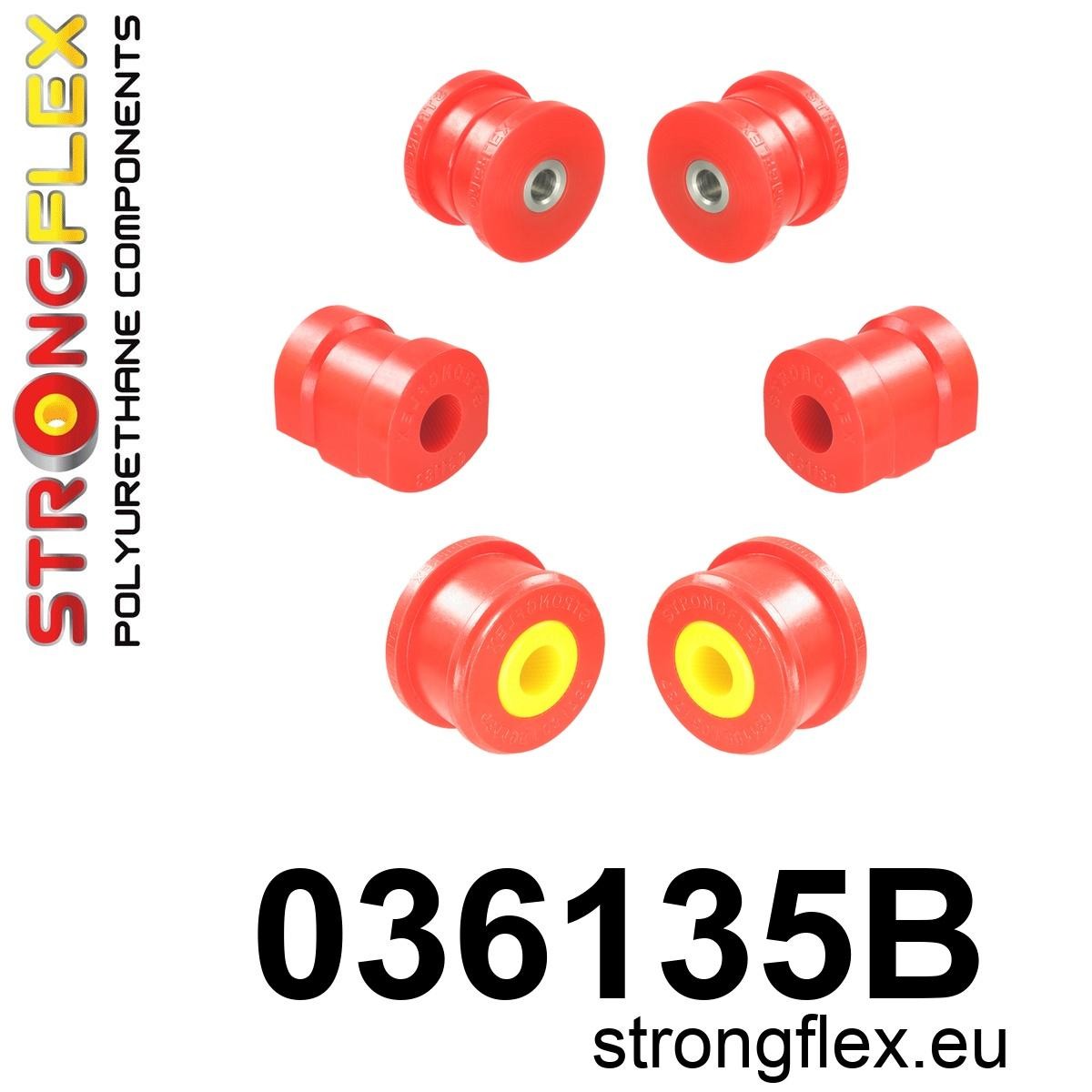 Kit de silentblocks de suspensión delantera BMW Serie 3 E36 M3 Z3 E36 7 (036135B)