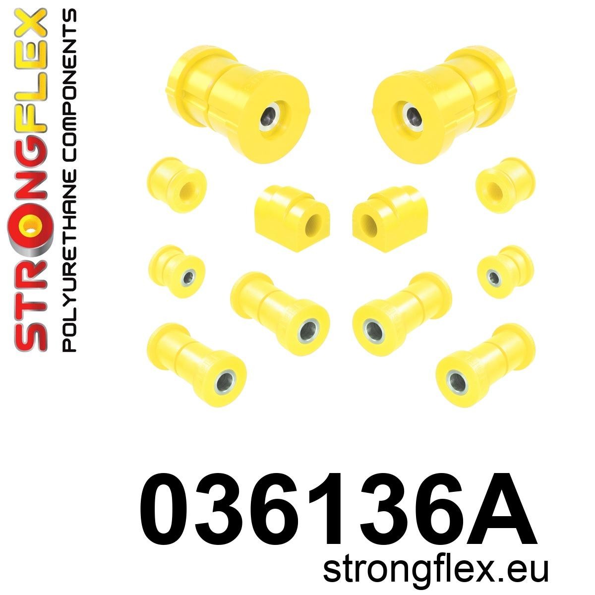 Kit de silentblock de suspensión trasera SPORT BMW Serie 3 E36 Z3 E36 7 (036136A)
