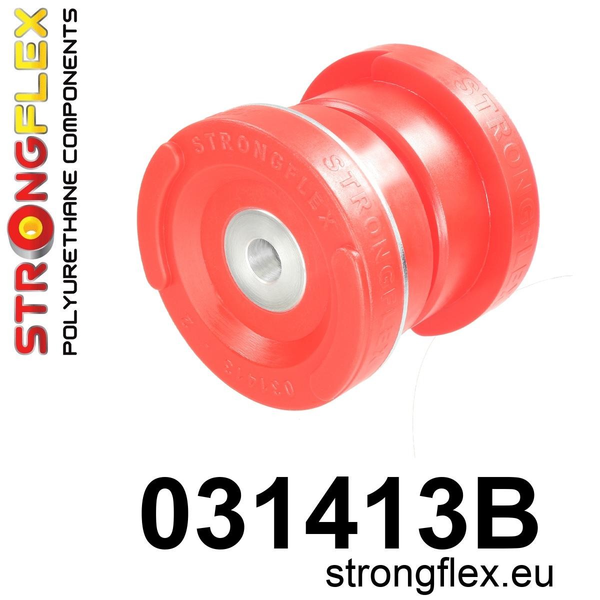 Silentblock delantero del subchasis trasero BMW Serie 3 E46 M3 E83 E85 E86 (031413B)