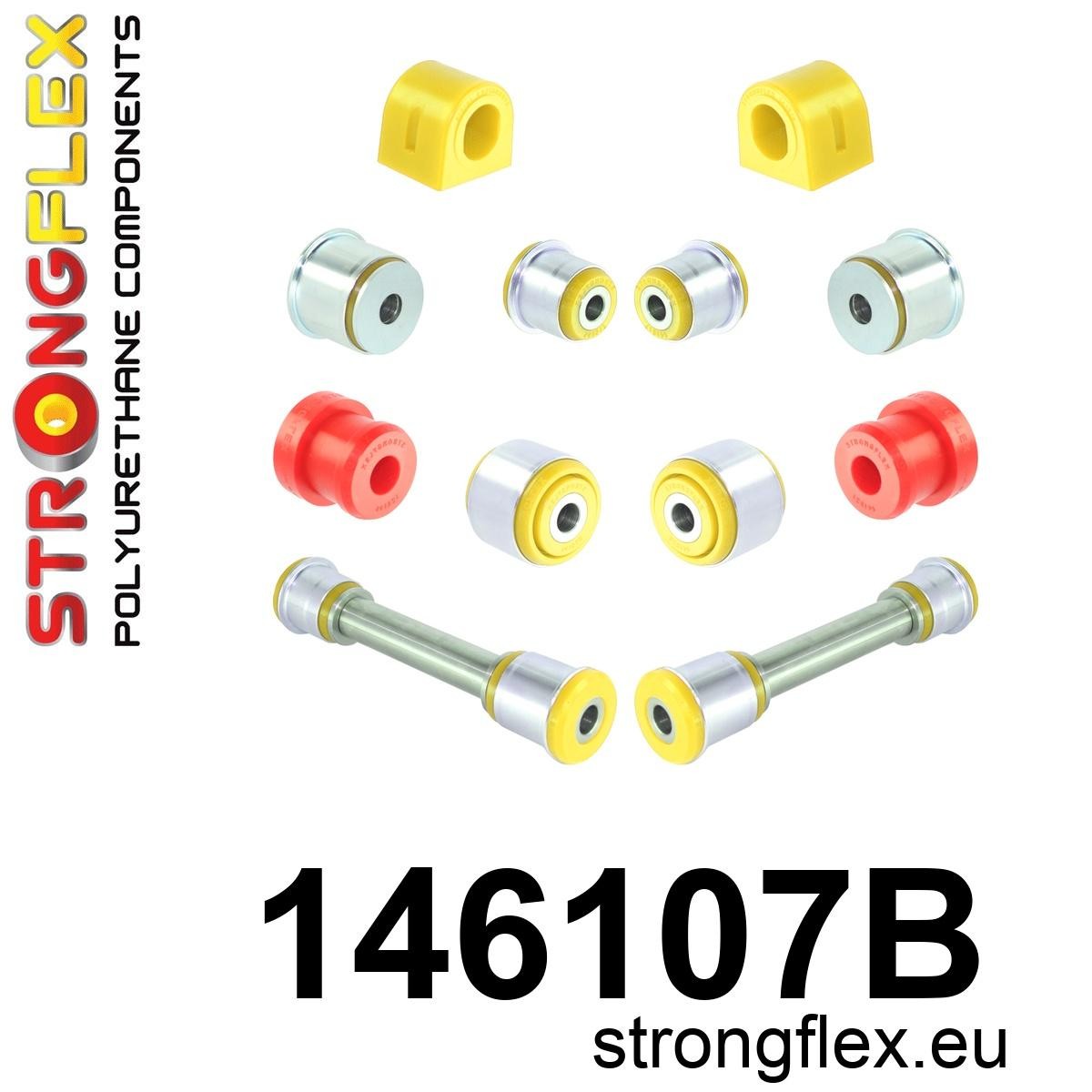 Kit de silentblocks de suspensión delantera Citroën C5 407 C6 508 (146107B)