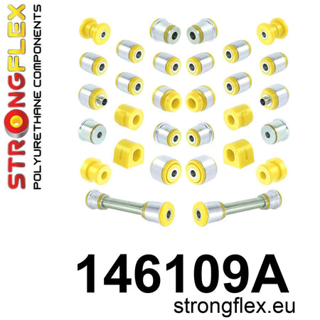 Kit completo de silentblocks de suspensión SPORT Citroën C5 407 C6 508 (146109A)