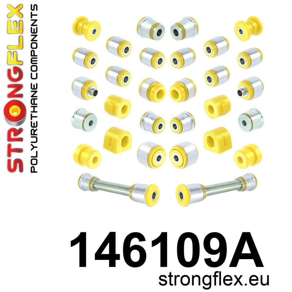 Kit completo de silentblocks de suspensión SPORT Citroën C5 407 C6 508 (146109A)