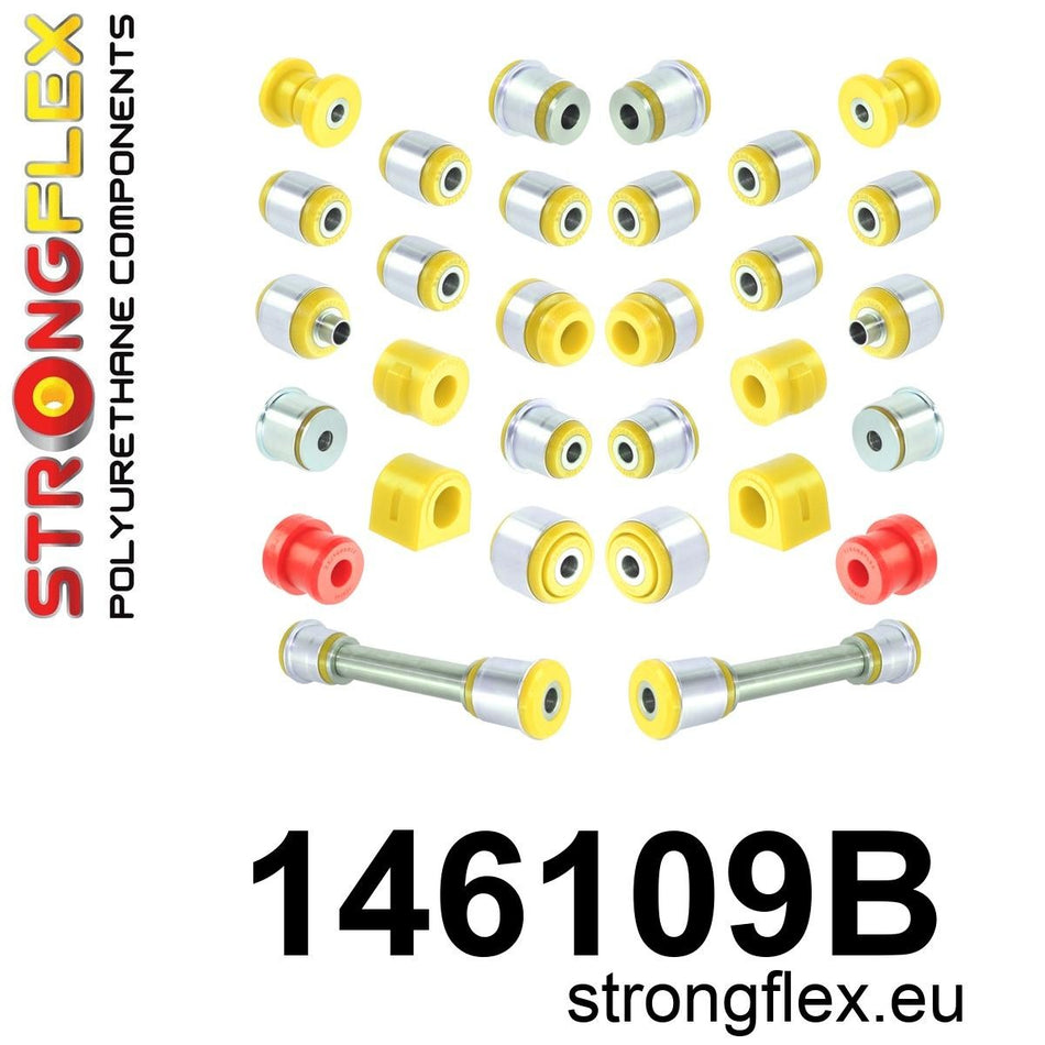 Kit completo de silentblocks de suspensión Citroën C5 407 C6 508 (146109B)