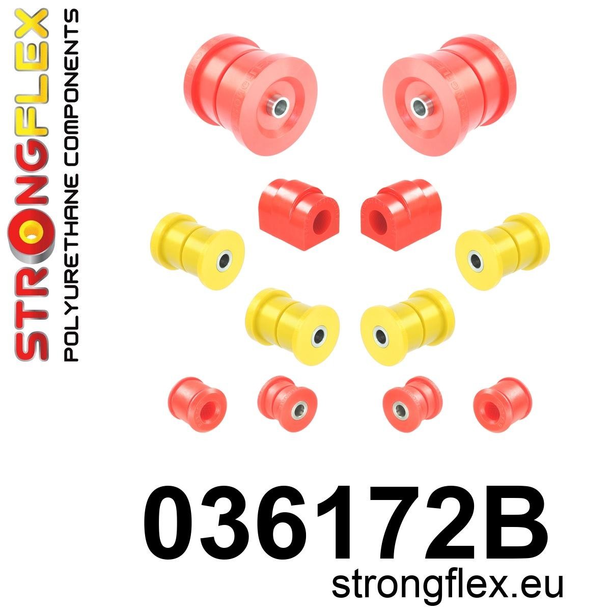 Kit de silentblock de suspensión trasera BMW Serie 5 E34 E32 Serie 7 (036172B)