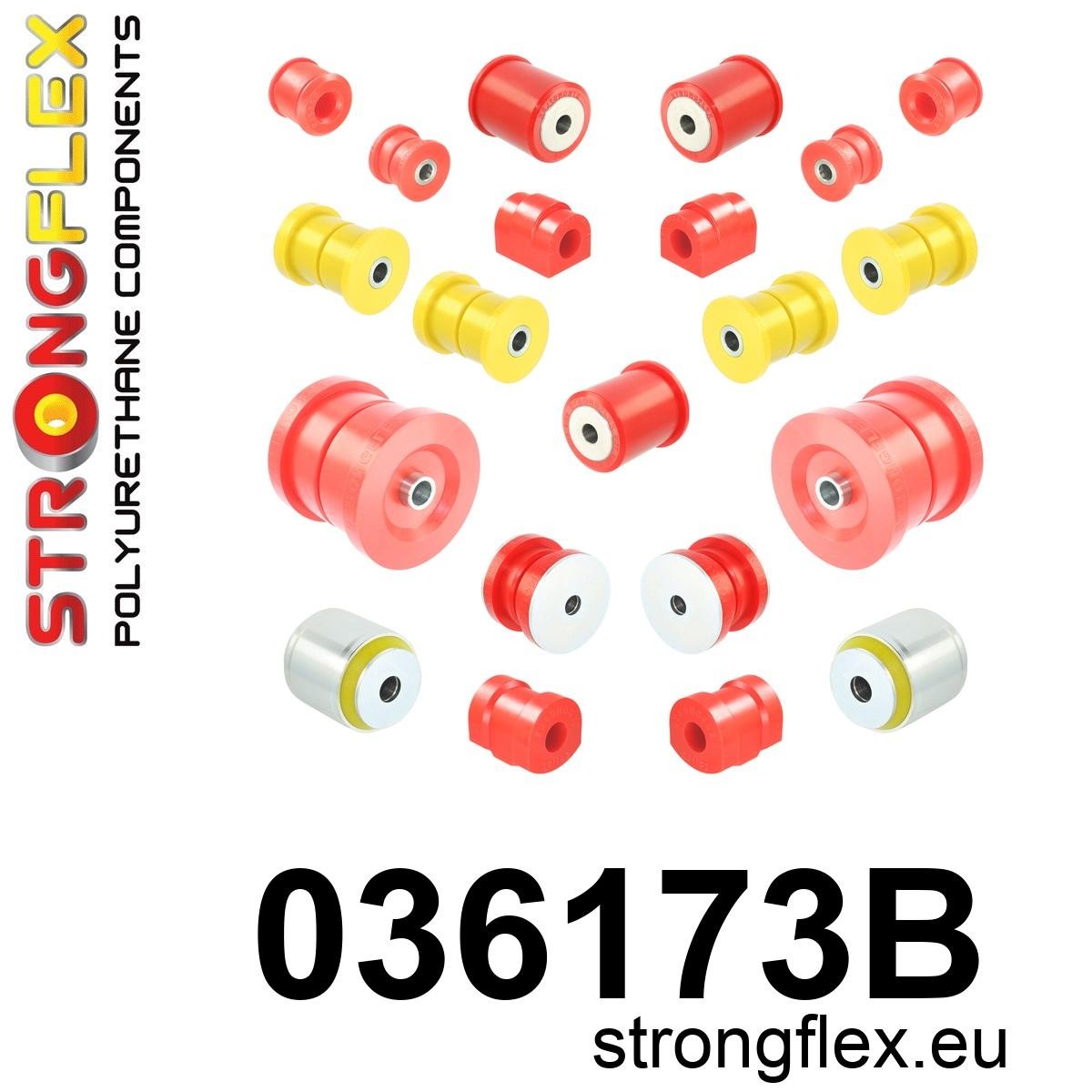 Kit completo de silentblocks de suspensión BMW Serie 5 E34 E32 Serie 7 (036173B)