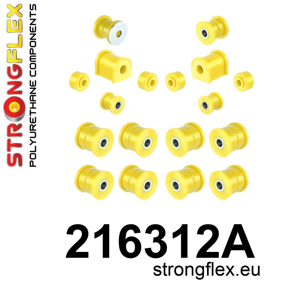 Kit de silentblock de suspensión trasera SPORT Toyota Carina A60 Celica (216312A)