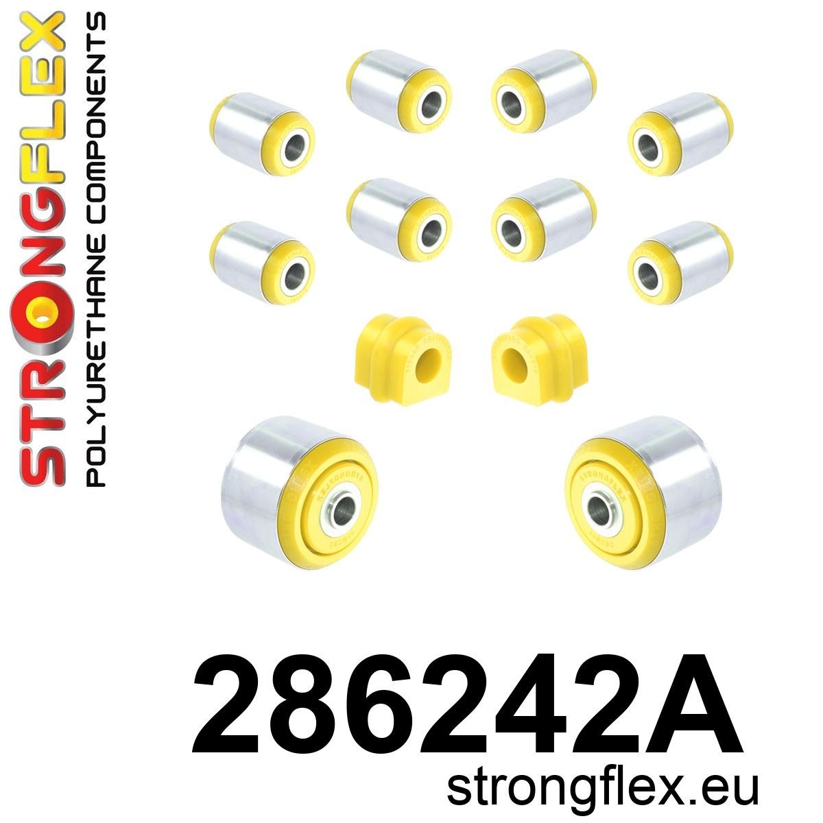 Kit de silentblock de suspensión trasera SPORT Renault Kadjar J11 FWD 4x4 (286242A)