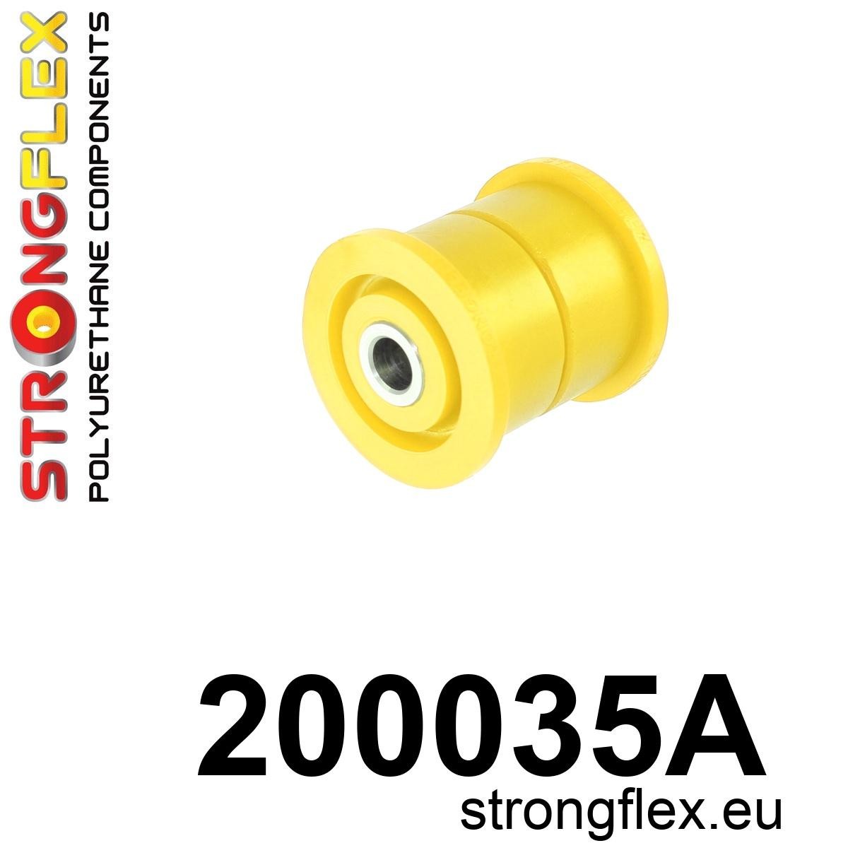 Silentblock de montaje del diferencial trasero SPORT Fiat Sedici AWD SX4 (200035A)