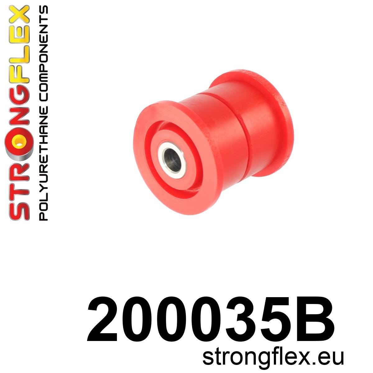 Manguito de montaje del diferencial trasero Fiat Sedici AWD SX4 (200035B)