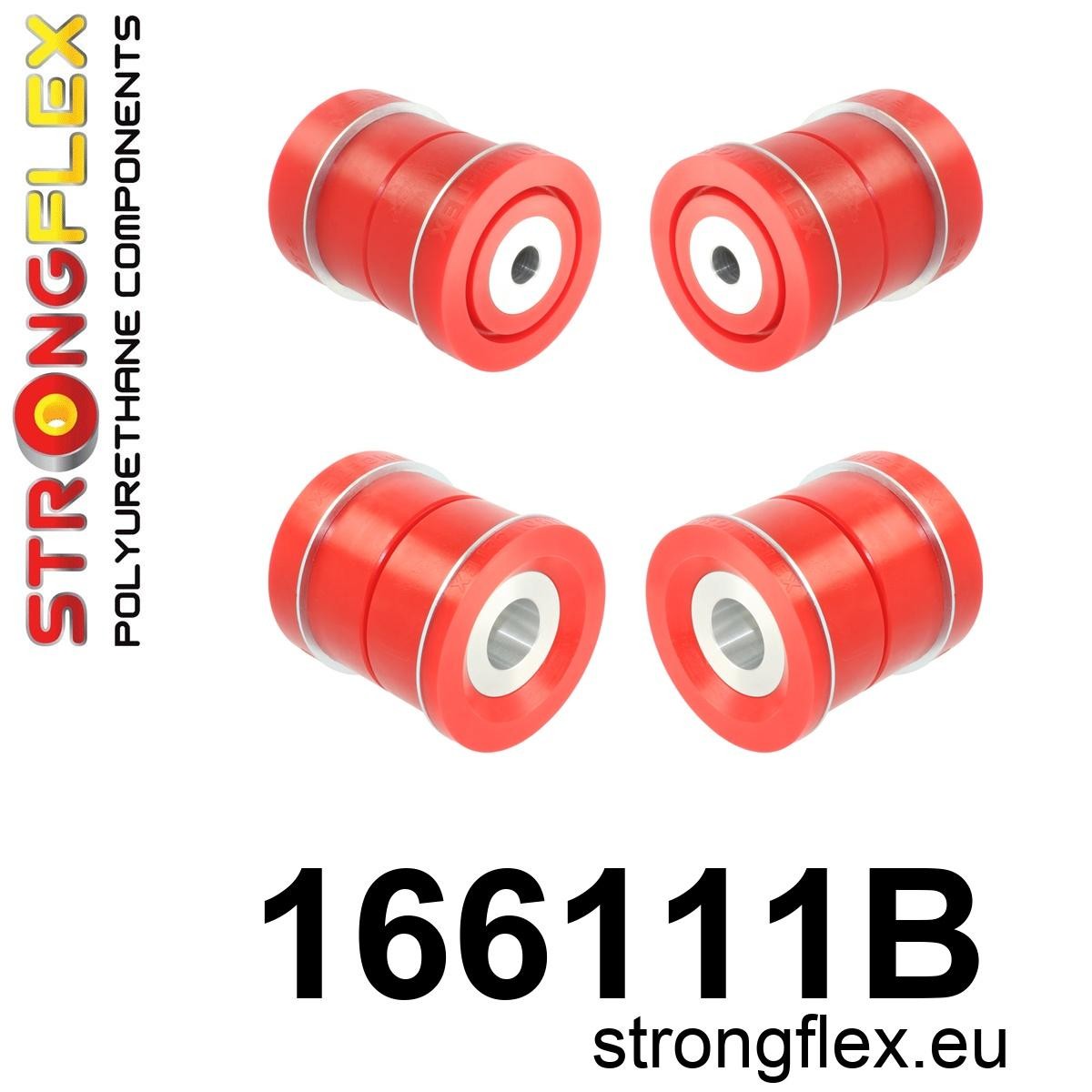 Kit de silentblocks de montaje del eje trasero Maserati Levante (166111B)