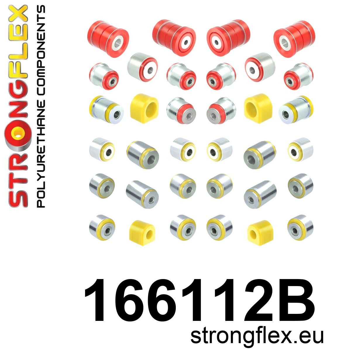 Kit completo de silentblocks de suspensión Maserati Levante (166112B)