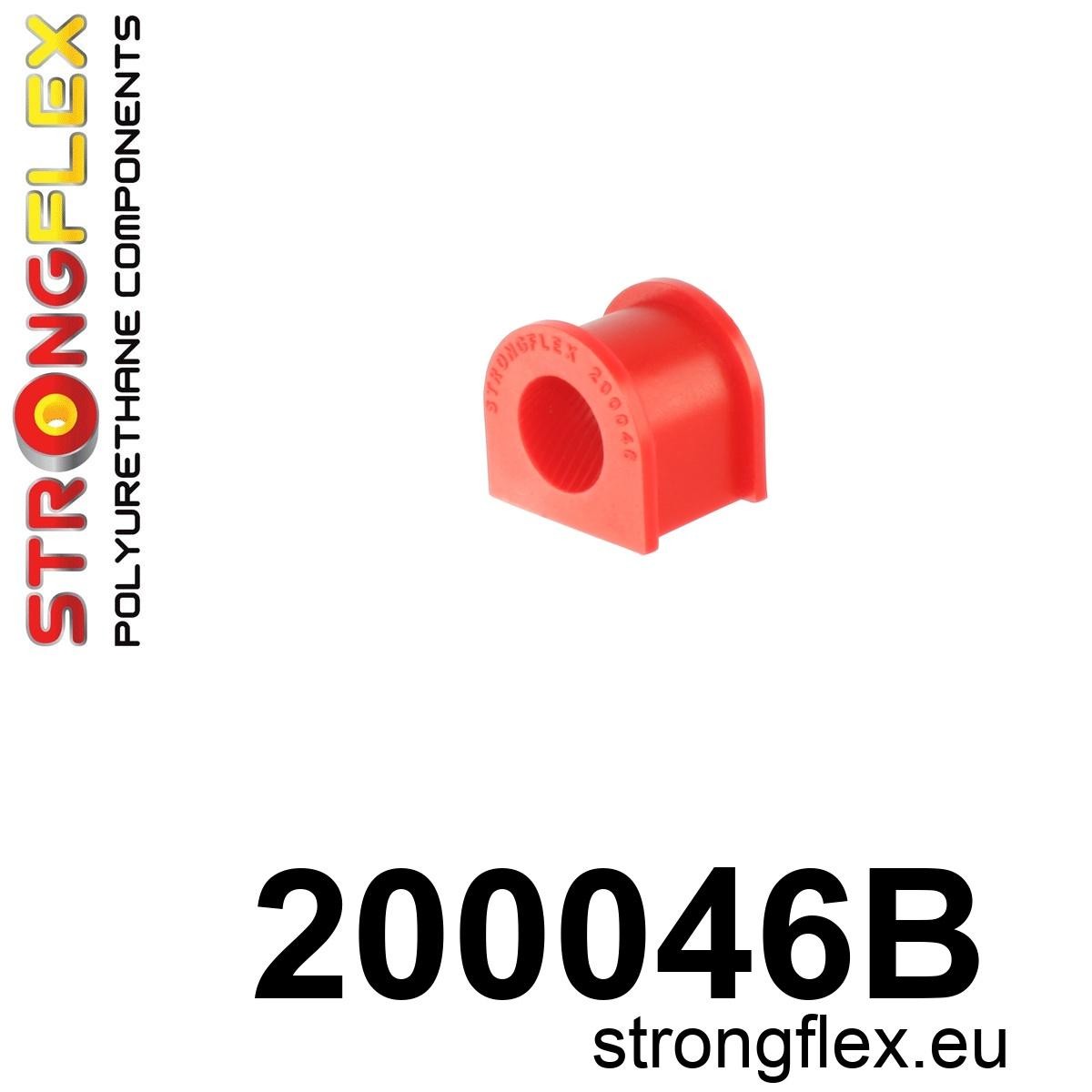 Silentblock de la barra estabilizadora trasera Daihatsu Charade G100 G200 (200046B)