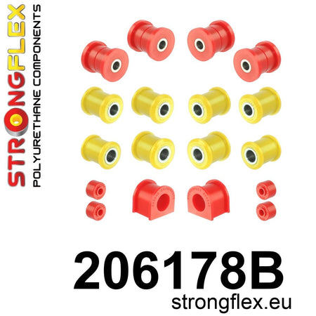 Kit de silentblock de suspensión trasera Daihatsu Charade G100 G200 (206178B)
