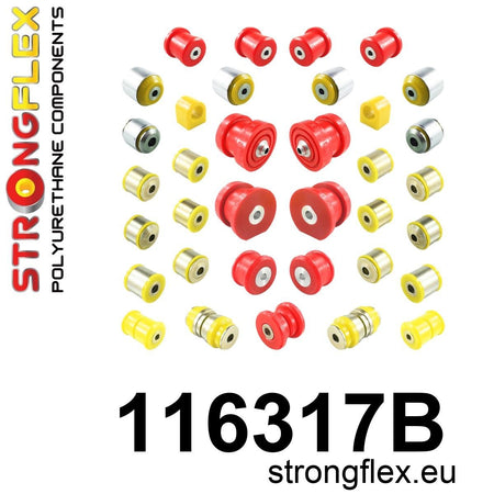 Kit completo de silentblocks de suspensión Mercedes Clase C W205 4MATIC (116317B)