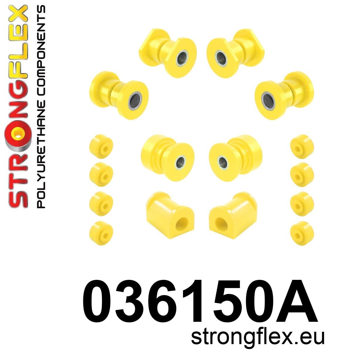 Kit de silentblocks de suspensión delantera SPORT BMW Neue Klasse E114 E115 (036150A)