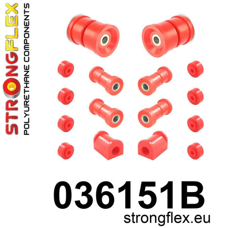 Kit de silentblock de suspensión trasera BMW Neue Klasse E114 E115 (036151B)