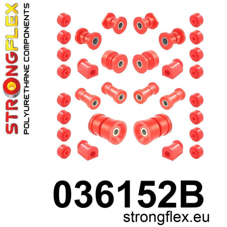 Kit completo de silentblocks de suspensión BMW Neue Klasse E114 E115 (036152B)