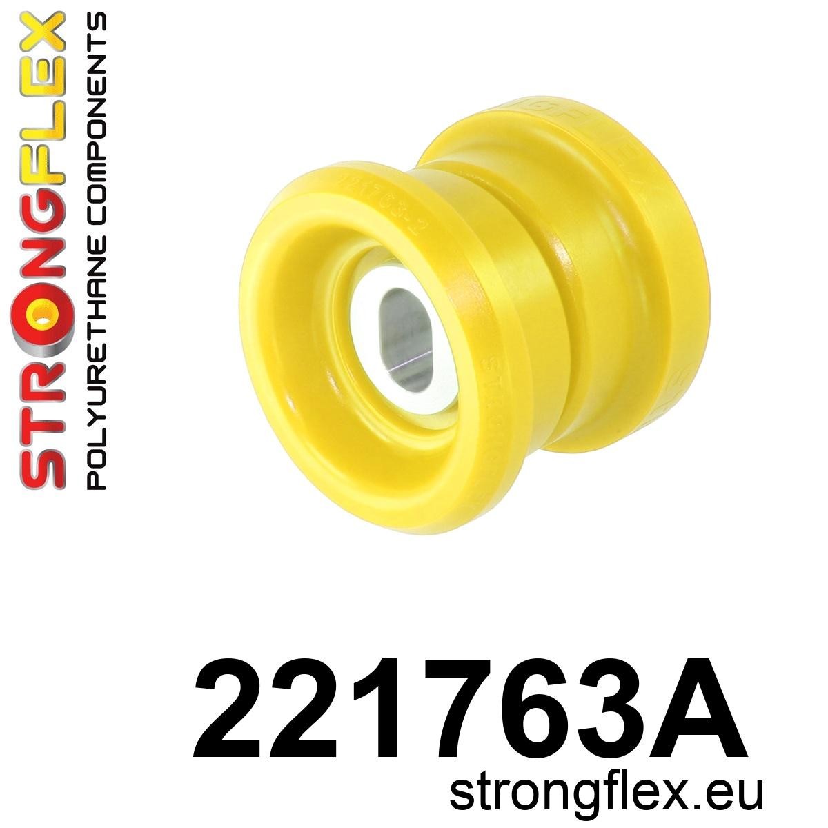 Silentblock de subchasis delantero SPORT Audi A6 C5 B5 B6 B7 3U Quattro FWD (221763A)