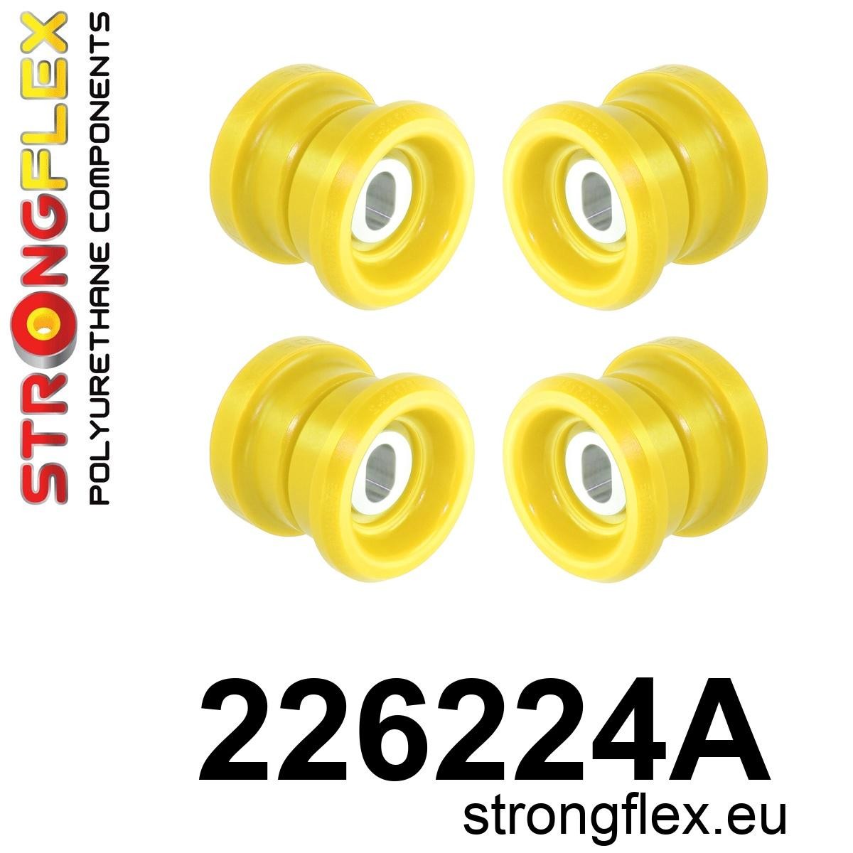 Kit de silentblock del subchasis delantero SPORT Audi A6 C5 B5 B6 B7 3U (226224A)