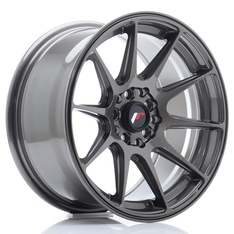 Japan Racing JR-11 16x8" 4x100/114.3 ET25, Hyper Gray