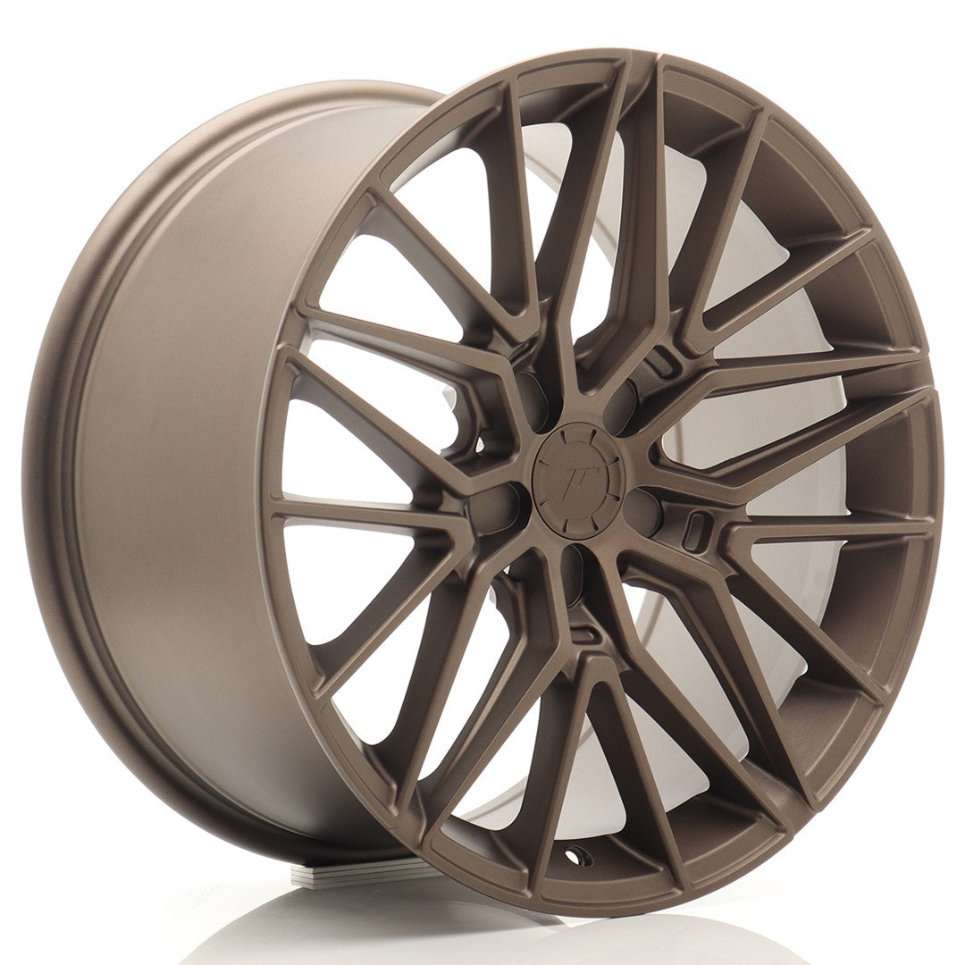 Llanta Japan Racing JR-38 18x9" 5 tornillos a medida ET20-45 bronce
