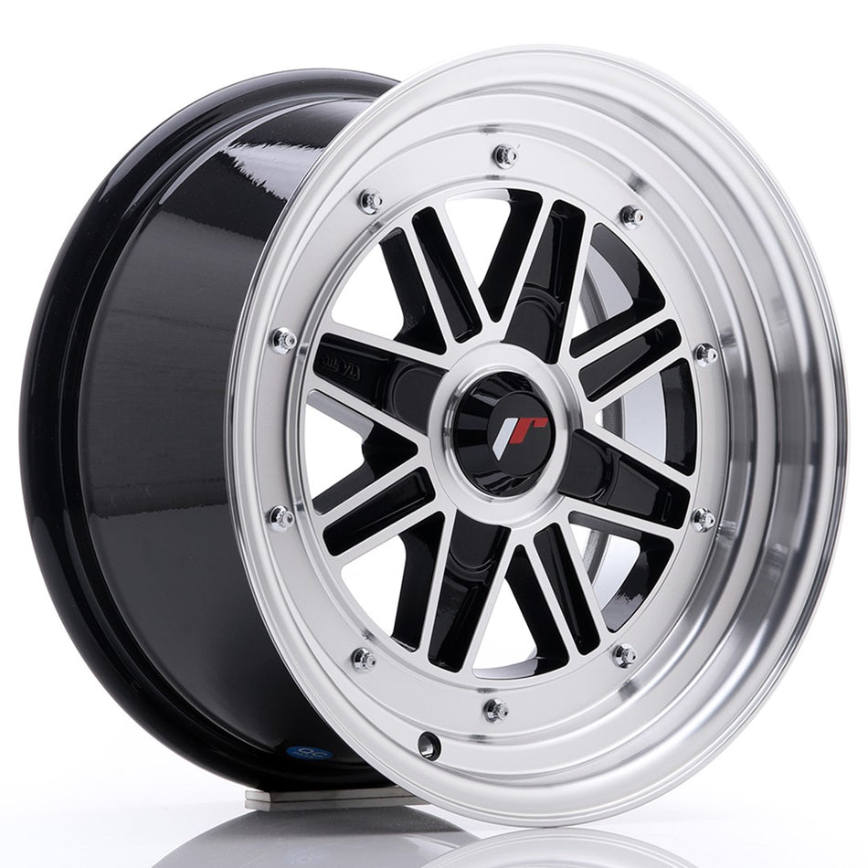 Japan Racing JR-31 15x7.5" (4 hole custom PCD) ET20, Gloss Black