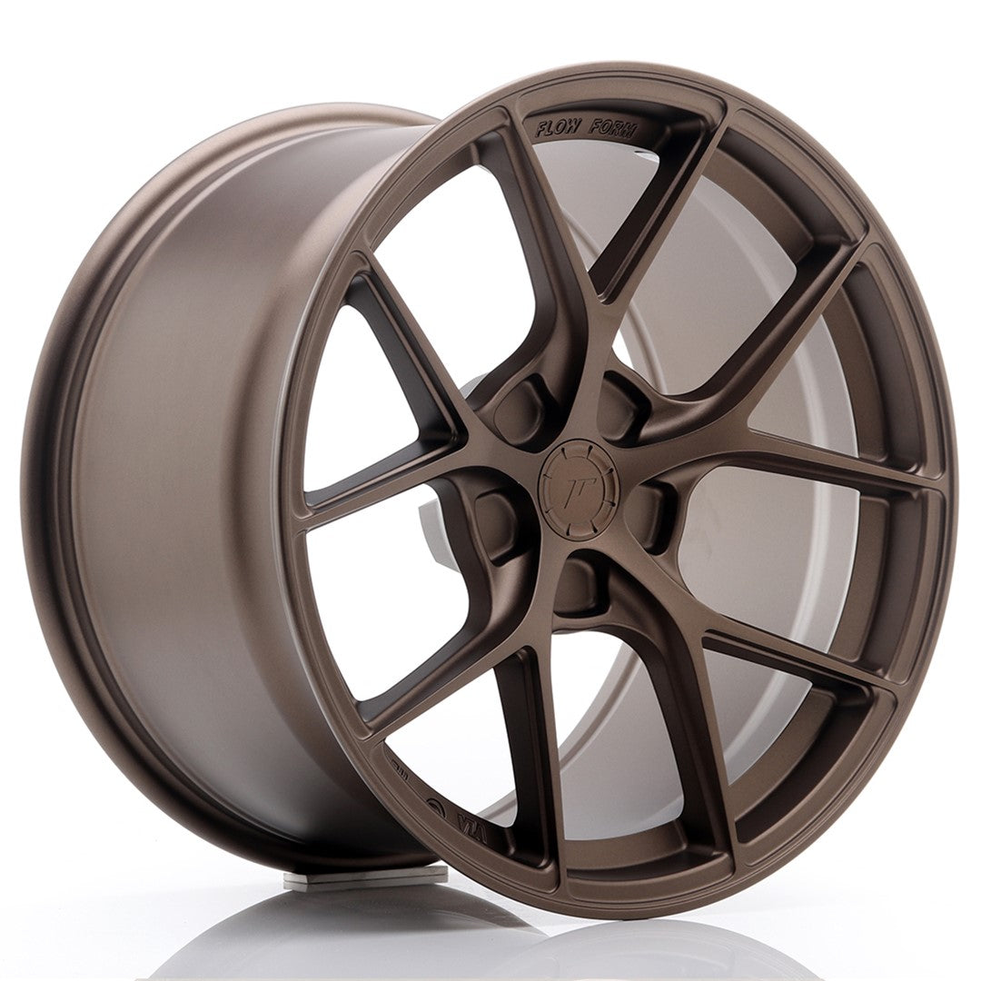 Llanta Japan Racing SL-01 Super Light 18x10,5" 5 tornillos a medida ET25-38 bronce