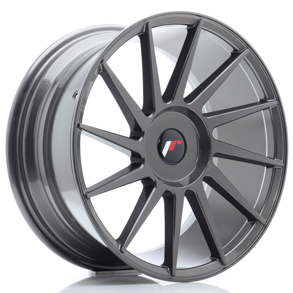 Japan Racing JR-22 18x8.5" (4 & 5 hole custom PCD) ET20-40, Hyper Gray