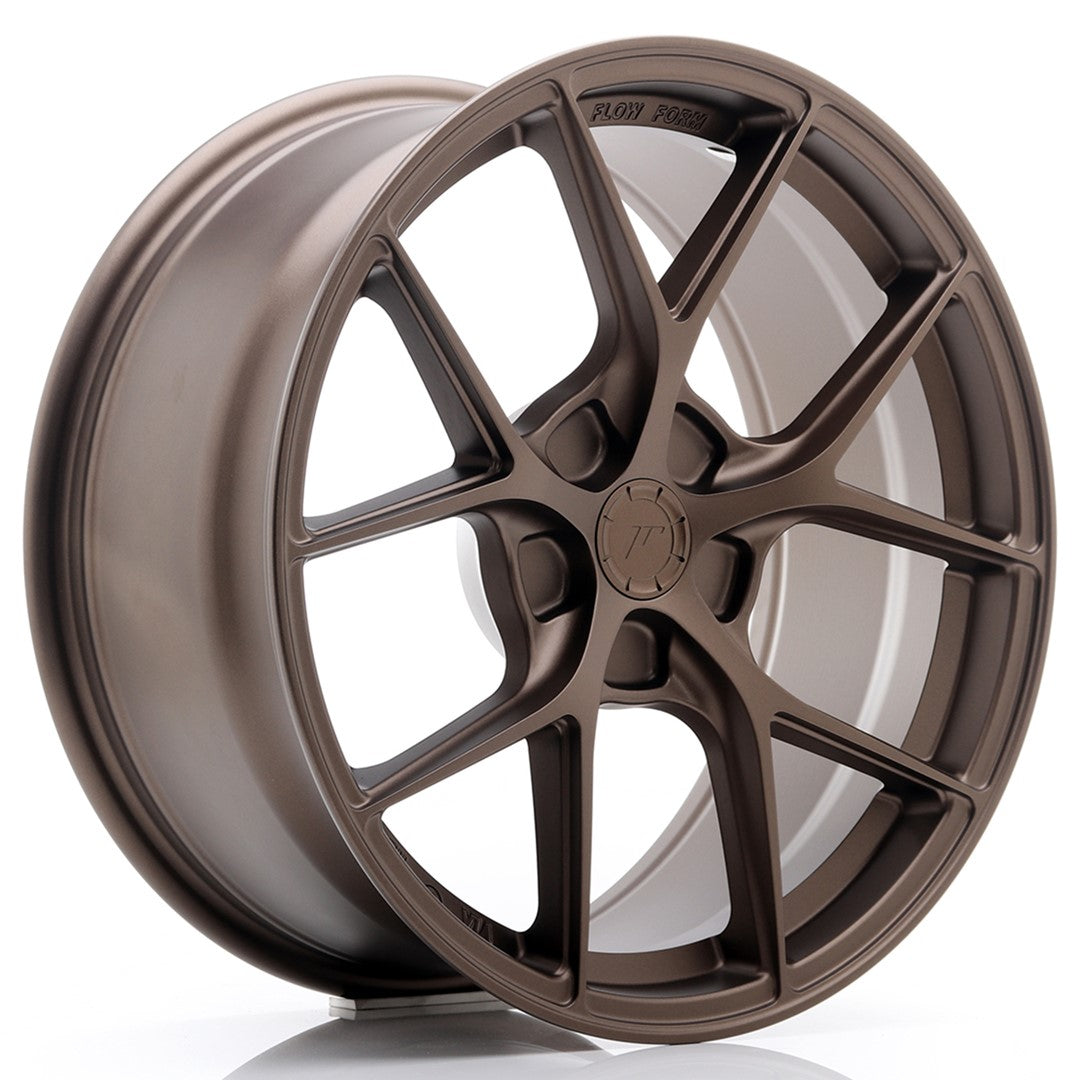 Llanta Japan Racing SL-01 Super Light 18x8" 5 tornillos a medida ET20-40 bronce