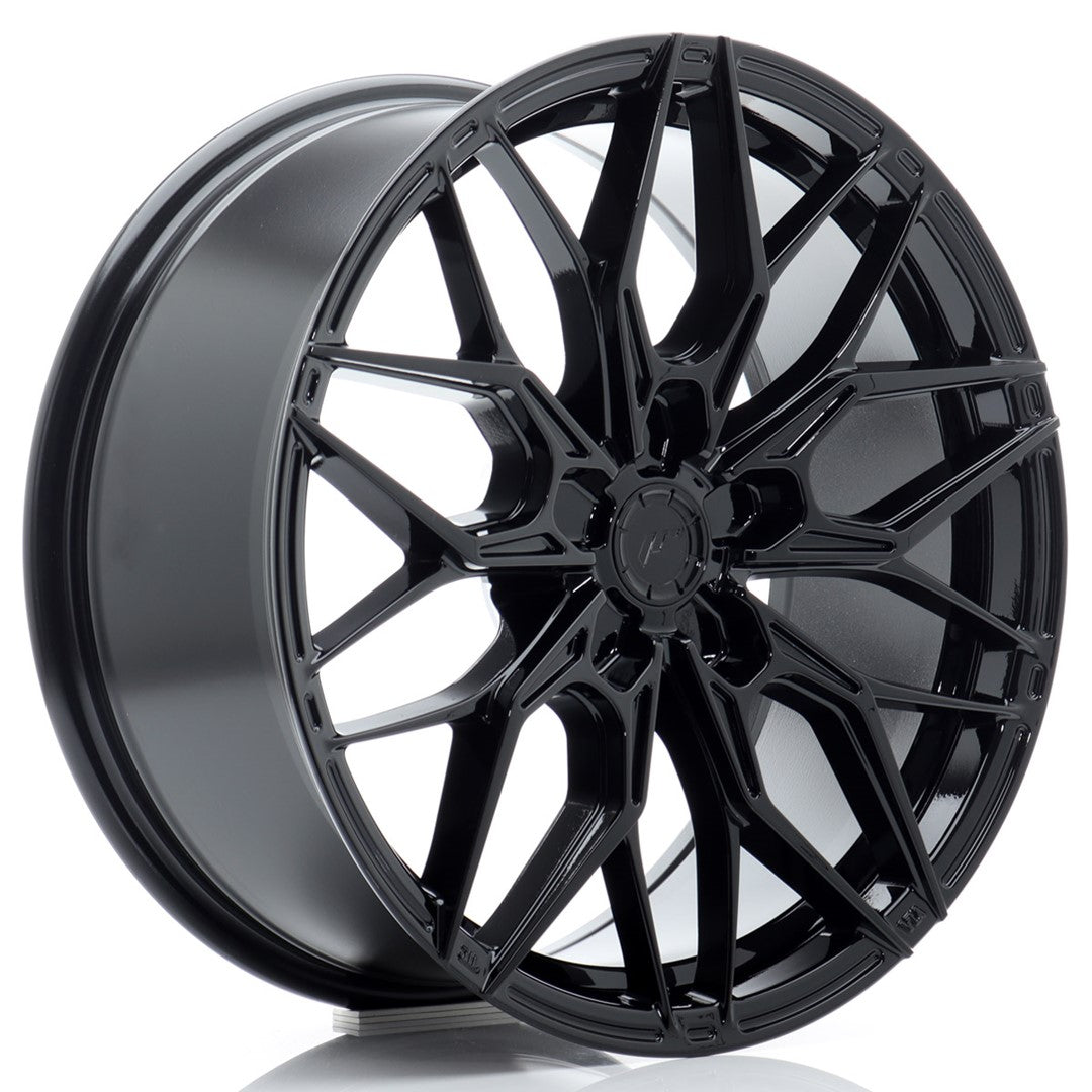Llanta Japan Racing JR-46 18x8,5" 5 tornillos a medida ET20-51 negro brillo