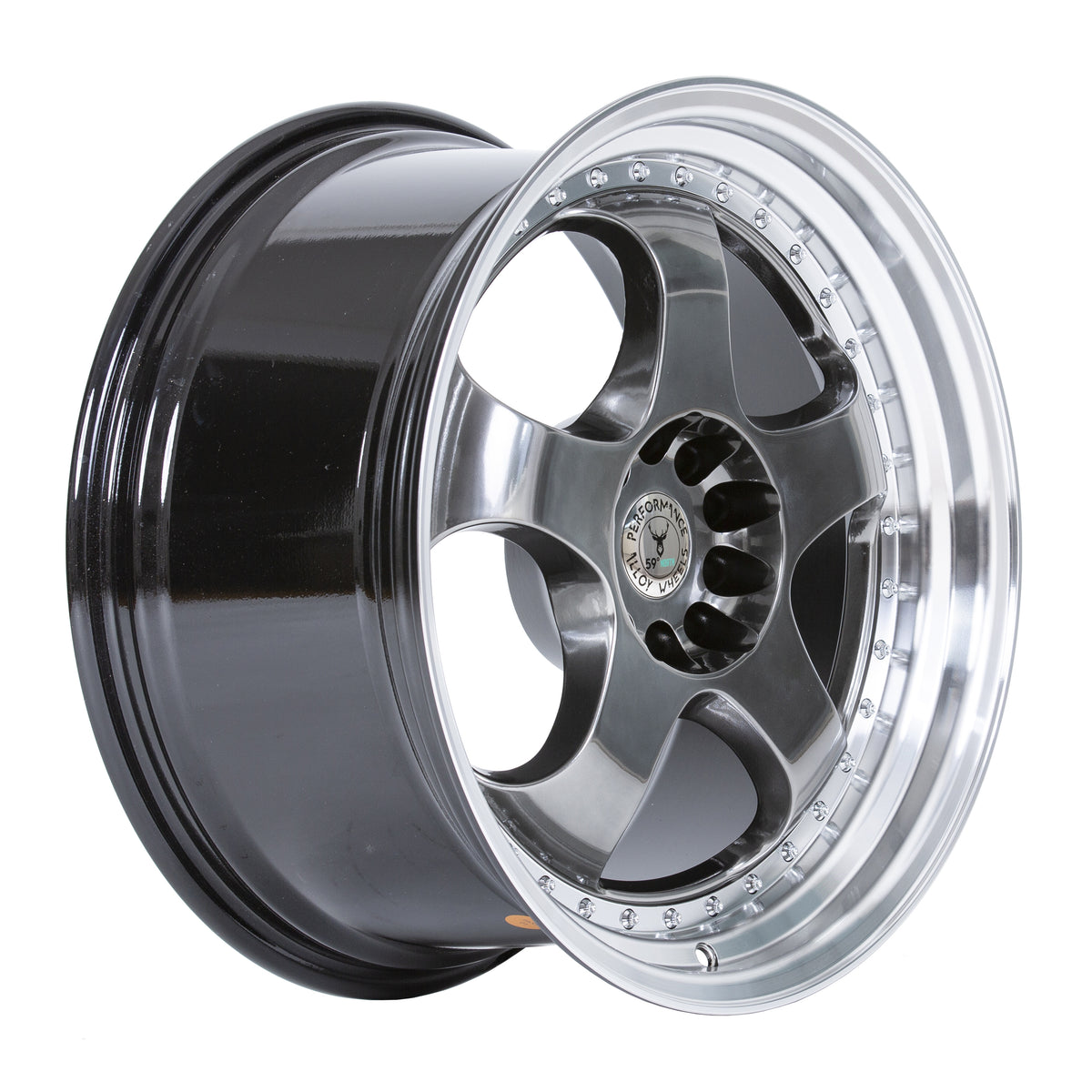 Llanta 59°North D-002 19x9,5" 5x114.3/120 ET25 negro hyper