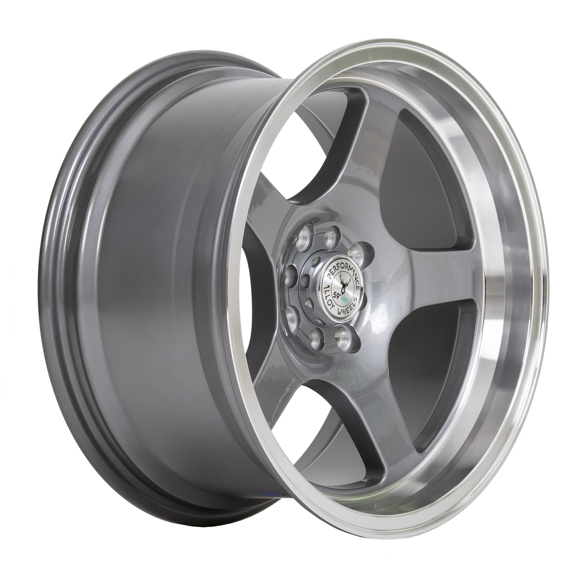 Llanta 59°North D-004 17x8,5" 4x100/114.3 ET10 gunmetal