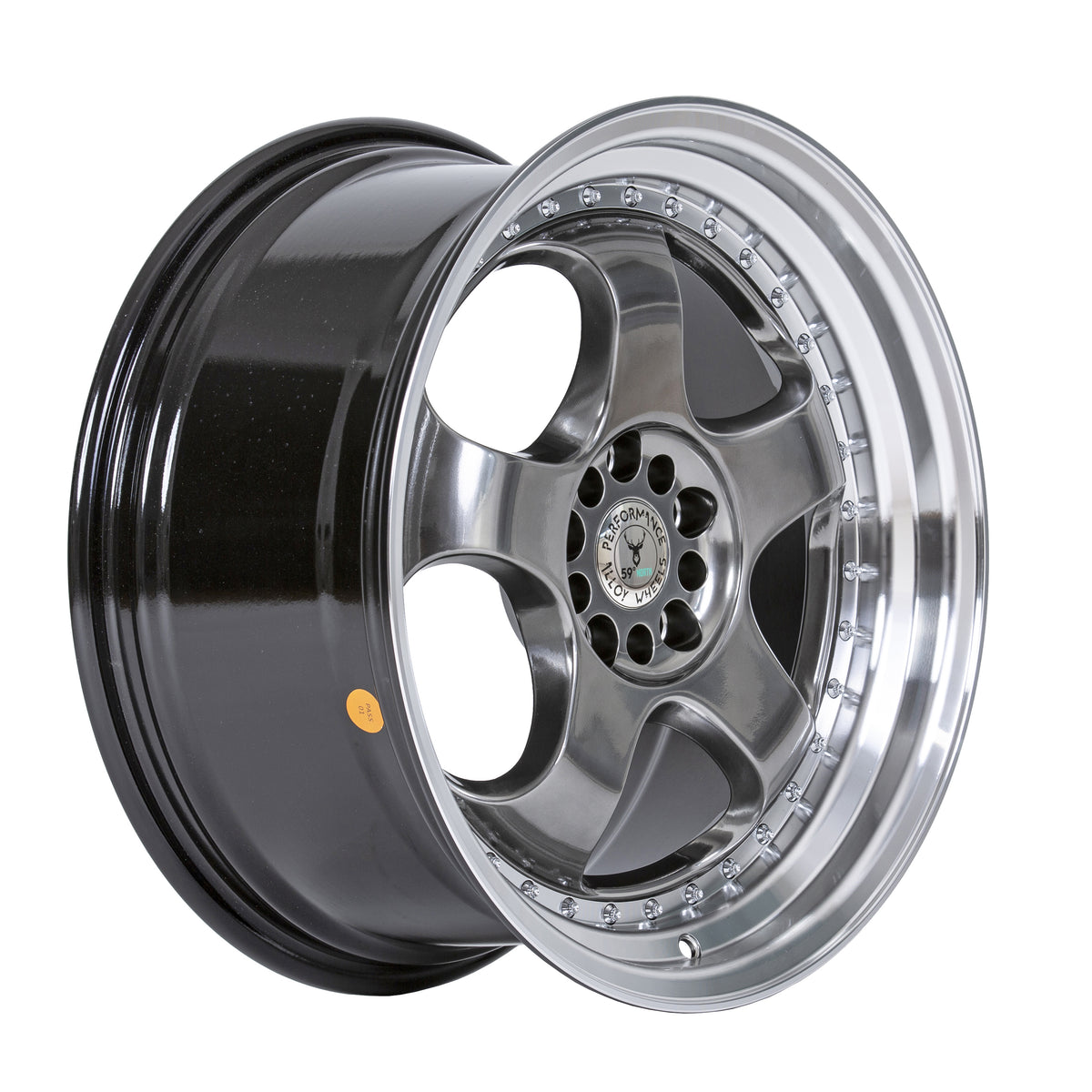 Llanta 59°North D-002 18x8,5" 5x114.3/120 ET35 negro hyper