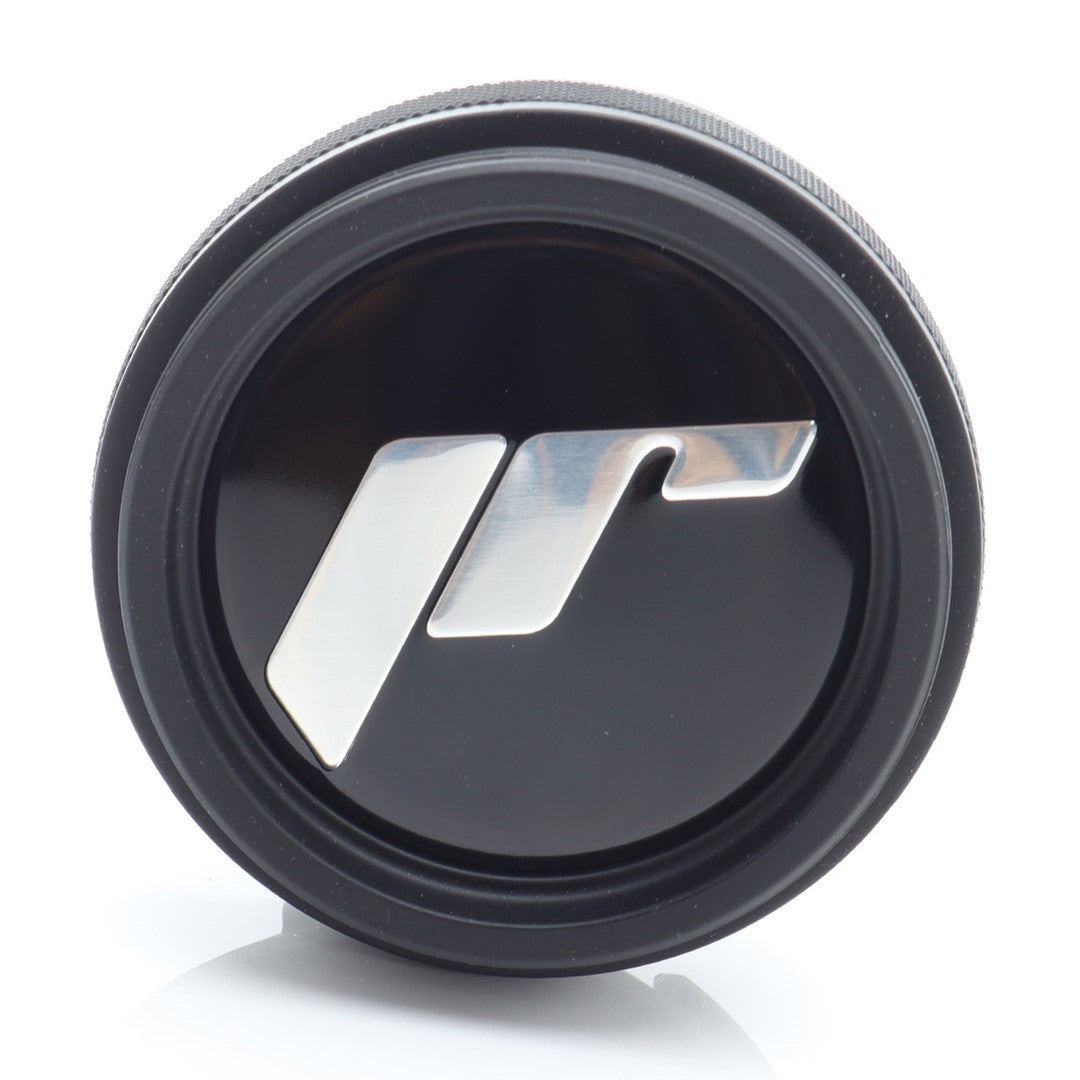 Tapacubos central Japan Racing para JR-5 y JR-3 en negro y plata