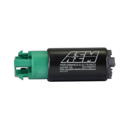 Bomba de gasolina AEM 340 l/h compacta para E85, con ganchos