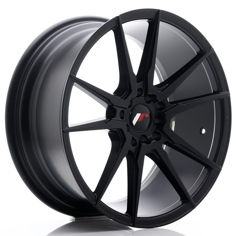 Japan Racing JR-21 18x8.5" 5x112/114.3 ET40, Flat Black
