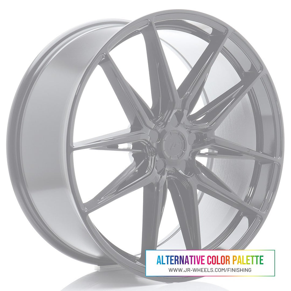 Llanta Japan Racing JR-44 22x10" 5 tornillos a medida ET20-46 acabado personalizado