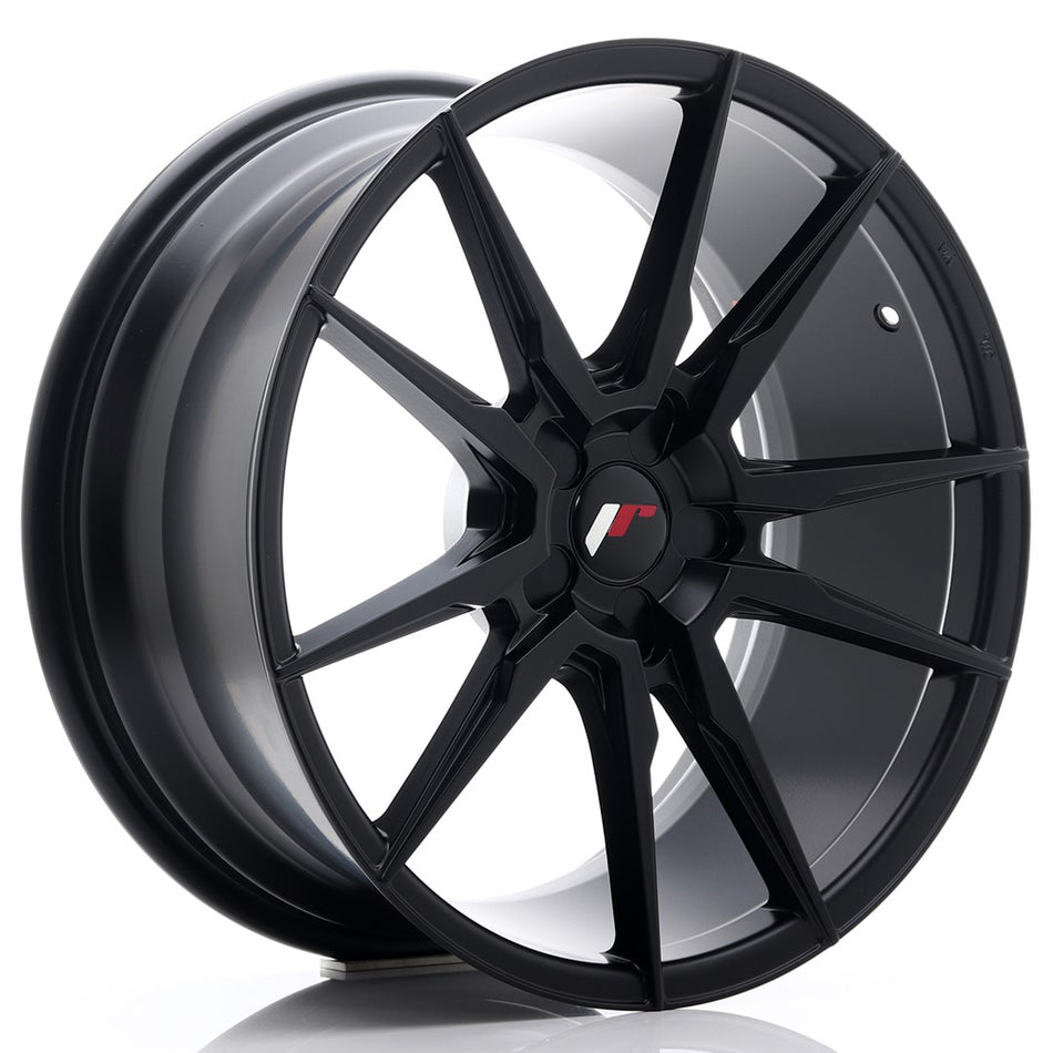 Japan Racing JR-21 19x8.5" (5 hole custom PCD) ET20-40, Flat Black